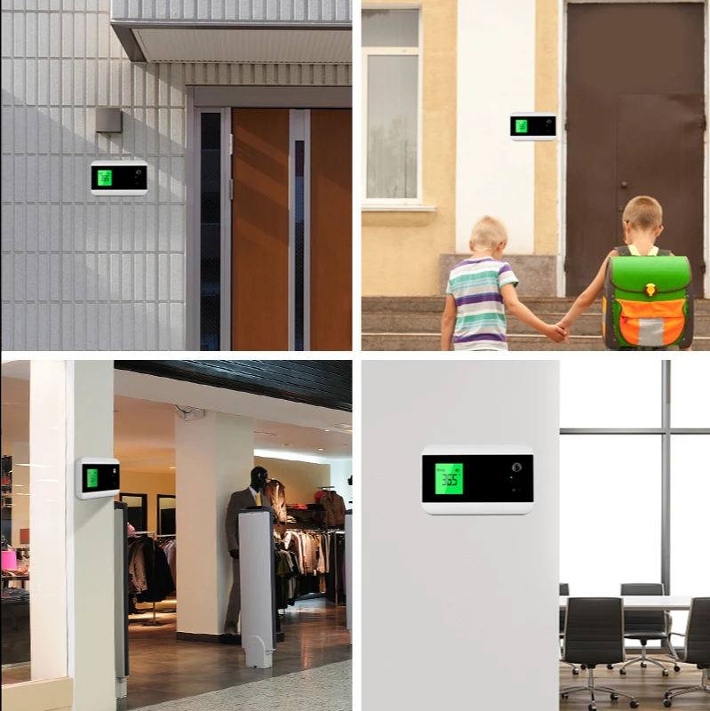 Цифровой ИК термометр M4 K3M3 Бесконтактный лазерный с поддержкой Bluetooth и