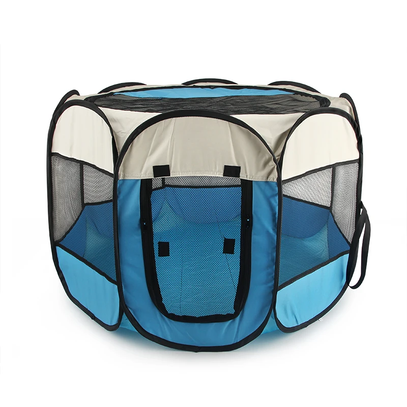 Портативная складная палатка для домашних животных домик собак клетка питомник