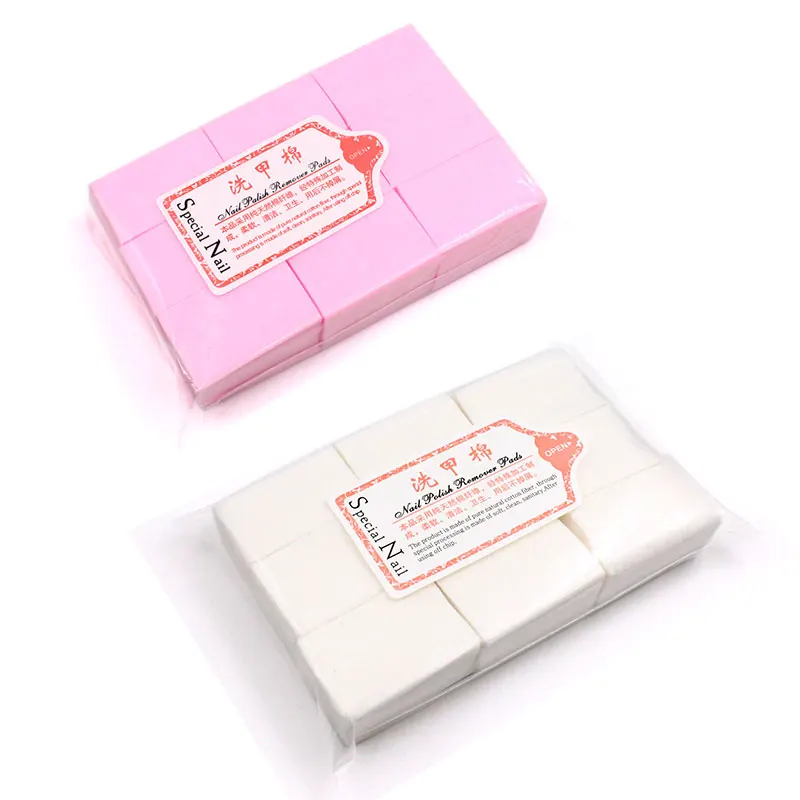 1000 шт. розовый средство для снятия гель лака Ватные диски ногтей салфетки без