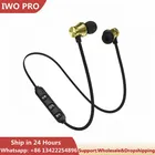 Металлические Магнитные наушники-вкладыши XT-11 TWS, Bluetooth-наушники, Беспроводные стереонаушники, Спортивная музыка, наушники-вкладыши с защитой от пота, гарнитура с микрофоном