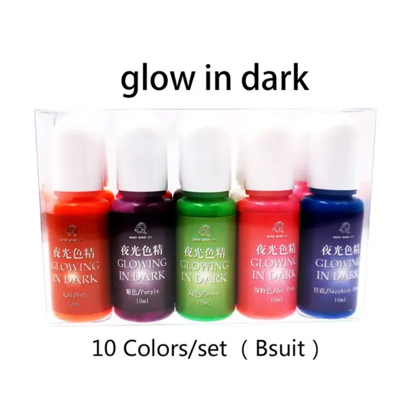 10 шт. светящиеся пигменты для украшений ручной работы | Украшения и аксессуары