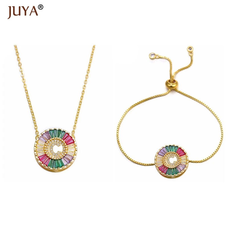 2 шт. золотая цепочка ожерелье с буквенными подвесками ювелирные изделия