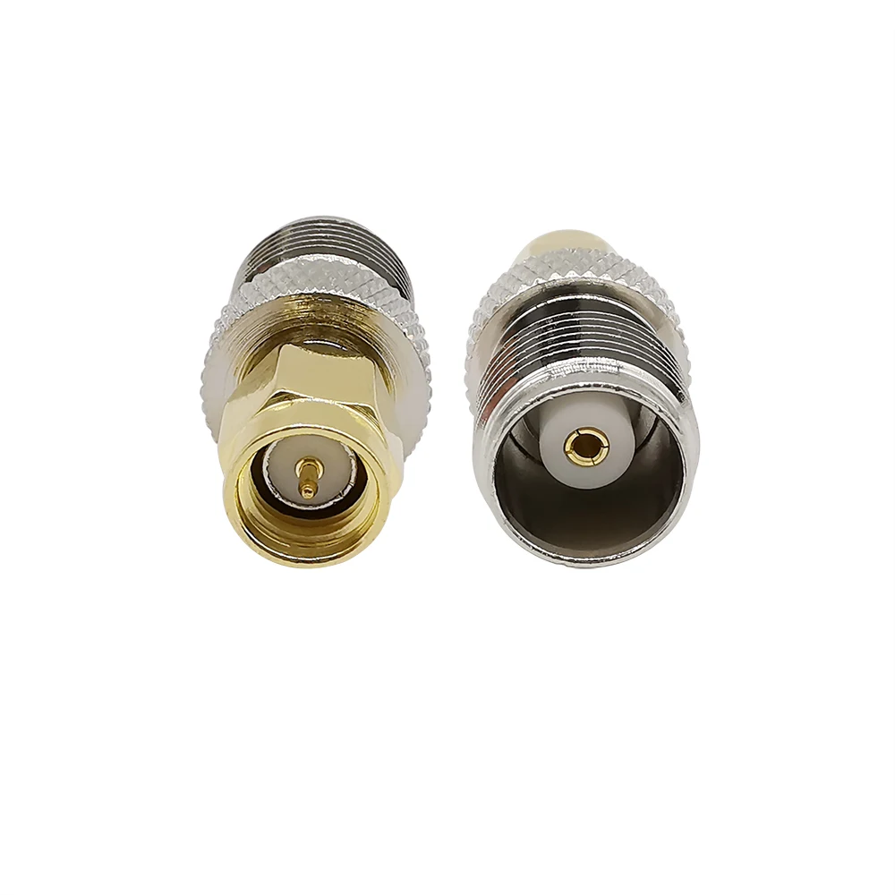 

1Pcs SMA Male to TNC Female RF Coaxial Coax Adapter TNC Jack to SMA Plug Straight Antenna Connector