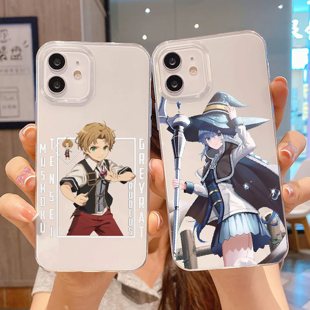 

Mushoku Tensei Anime Phone Case For Huawei P Mate P10 P20 P30 P40 10 20 Smart Z Pro Lite 2019 transparent fashion cover tpu