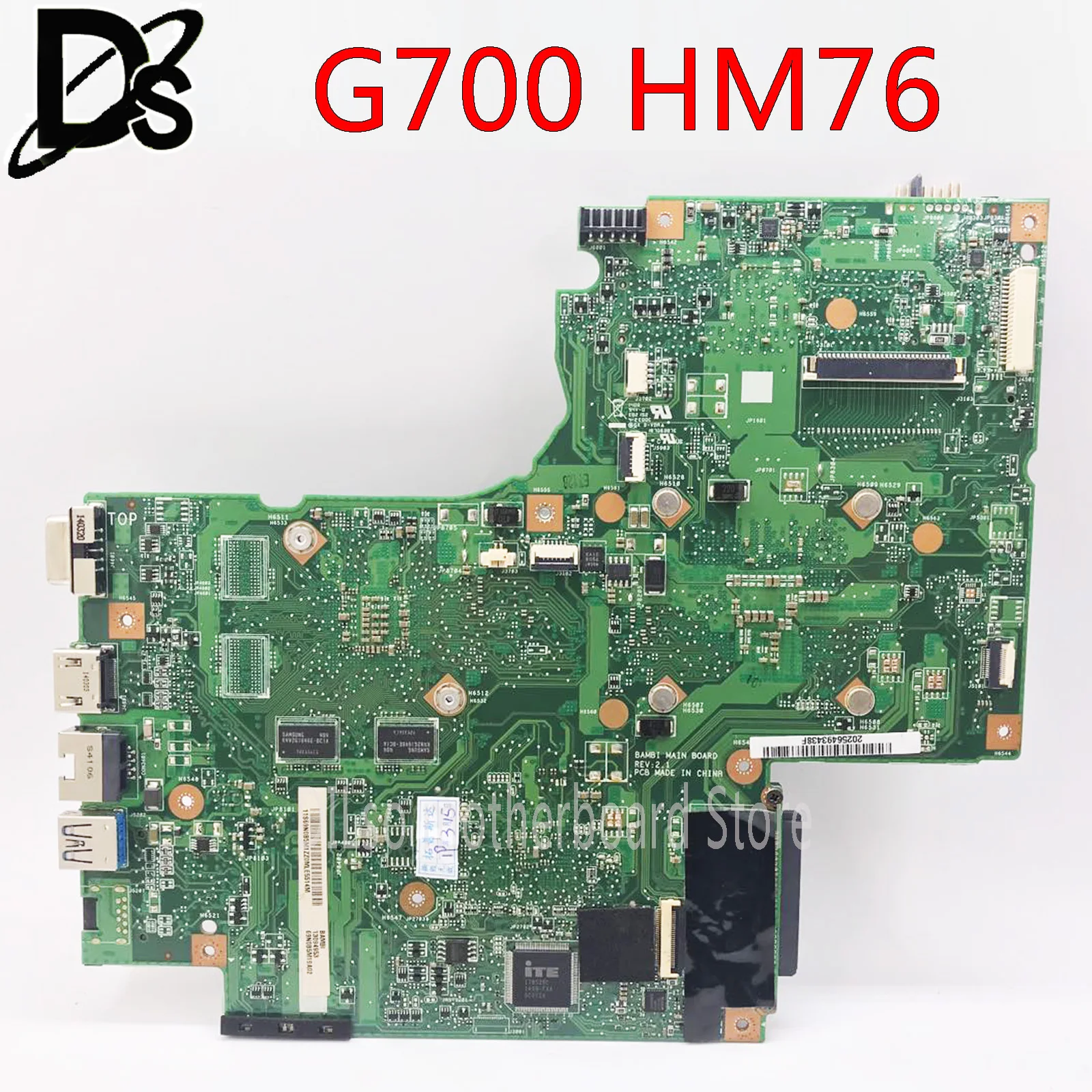 KEFU G700 материнская плата для Lenovo ноутбука BAMBI с GPU 11SN0B5M11 11S90003042 оригинальная |