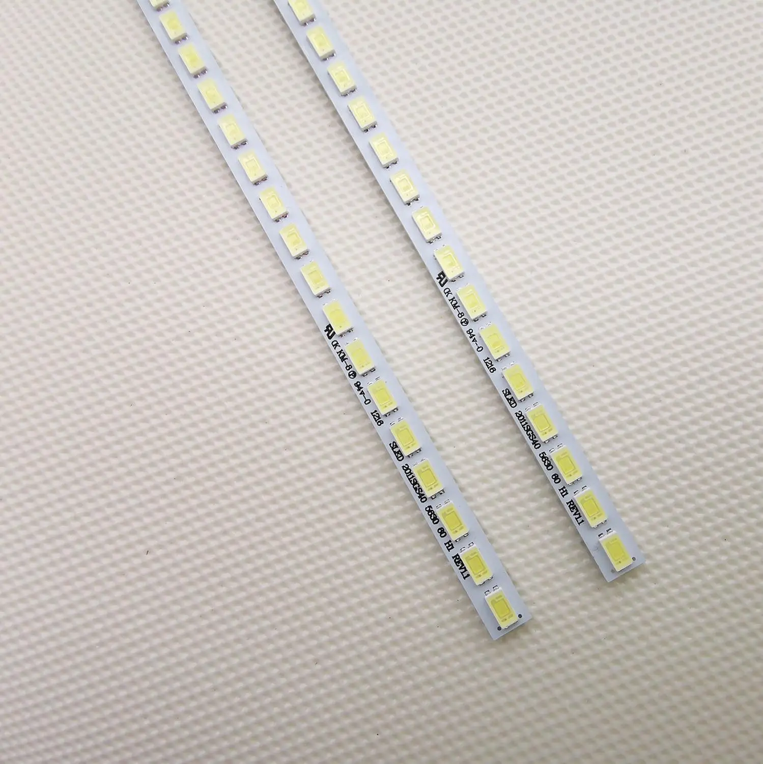 2 шт./компл. светодиодный Подсветка полоса для надежного удержания 40-вниз LJ64-03029A