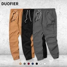 Брюки-карго мужские в стиле хип-хоп, повседневные узкие длинные штаны, джоггеры, спортивные штаны, спортивная одежда, осень 2022