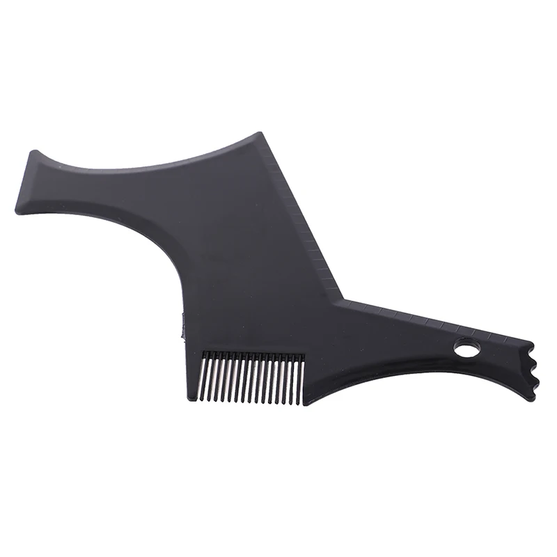 

1PC Men Lightweight And Flexible Fits Tool Beard Comb Beard Shaping Tool Beard Styling Template Stencil