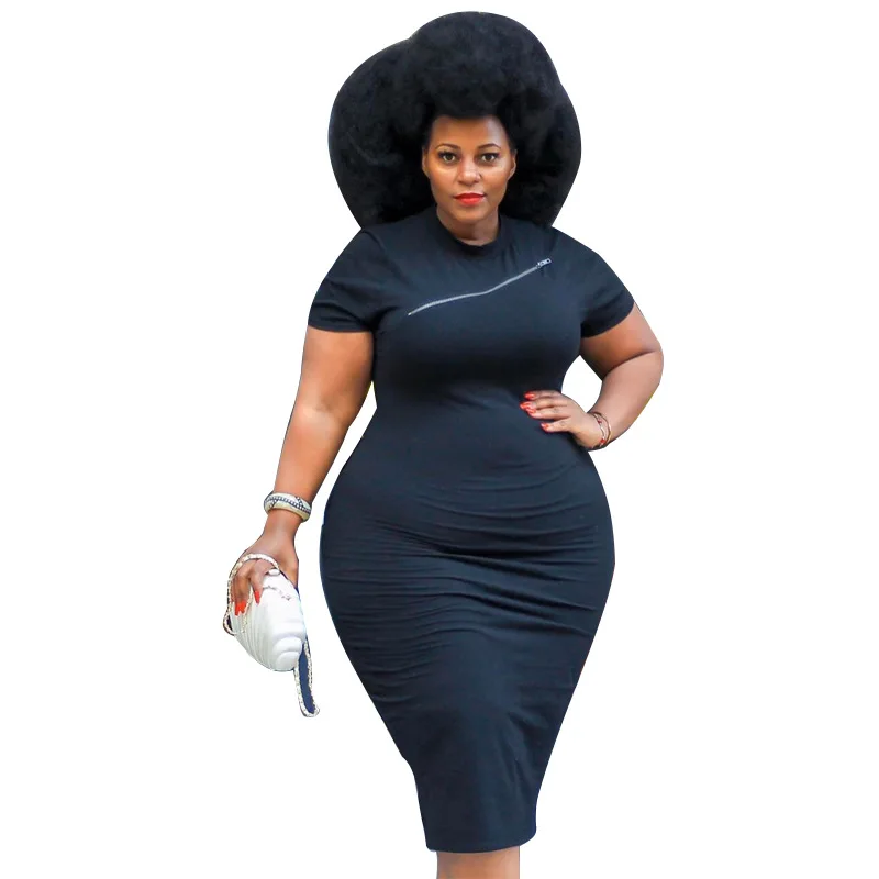 

Оверсайз футболка платья для женщин с короткими рукавами и круглым вырезом на молнии платье с запахом Лето Новинка; Модная Уличная обувь Ст...