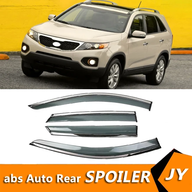 Для KIA sorento 2009-2012 оконный козырек вентиляционные оттенки Защита от солнца дождя