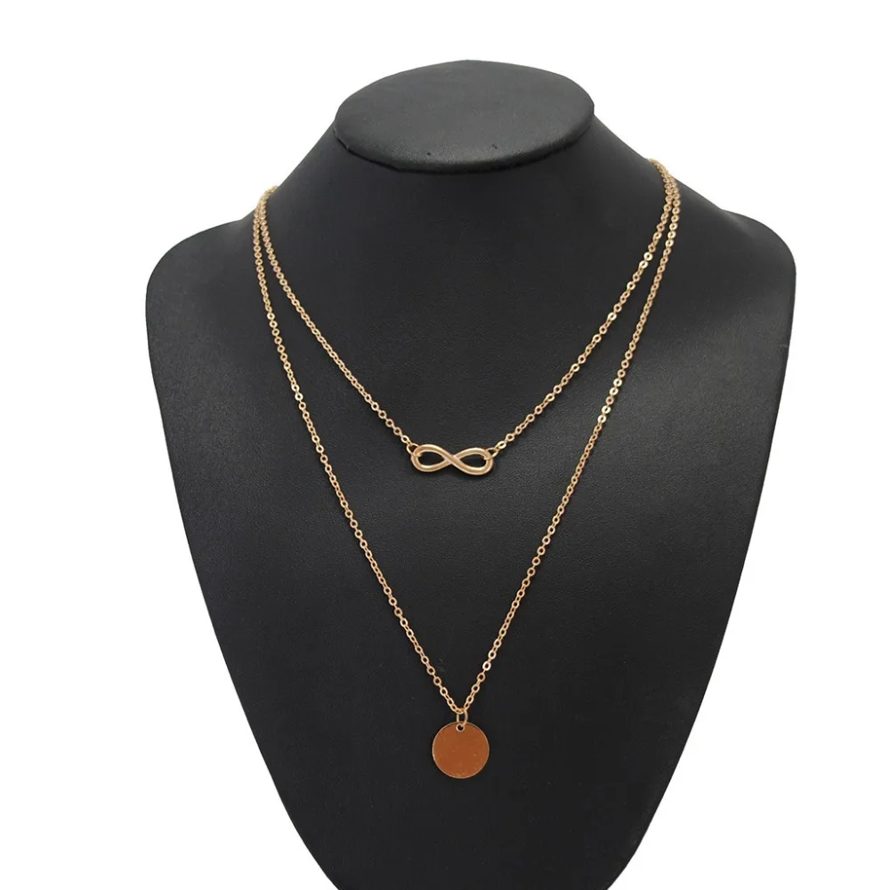 Уникальные модные ювелирные изделия Бесконечность 8 бит минималистическая удача