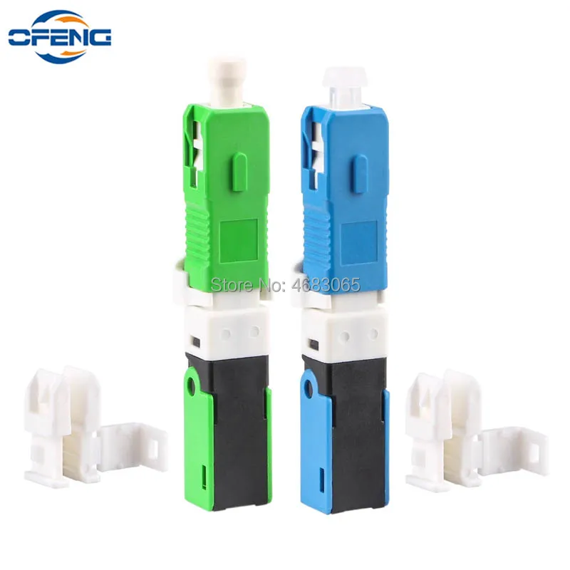 Бесплатная доставка 50 100 шт./лот FTTH ESC250D SC APC и UPC одномодовый волоконно-оптический