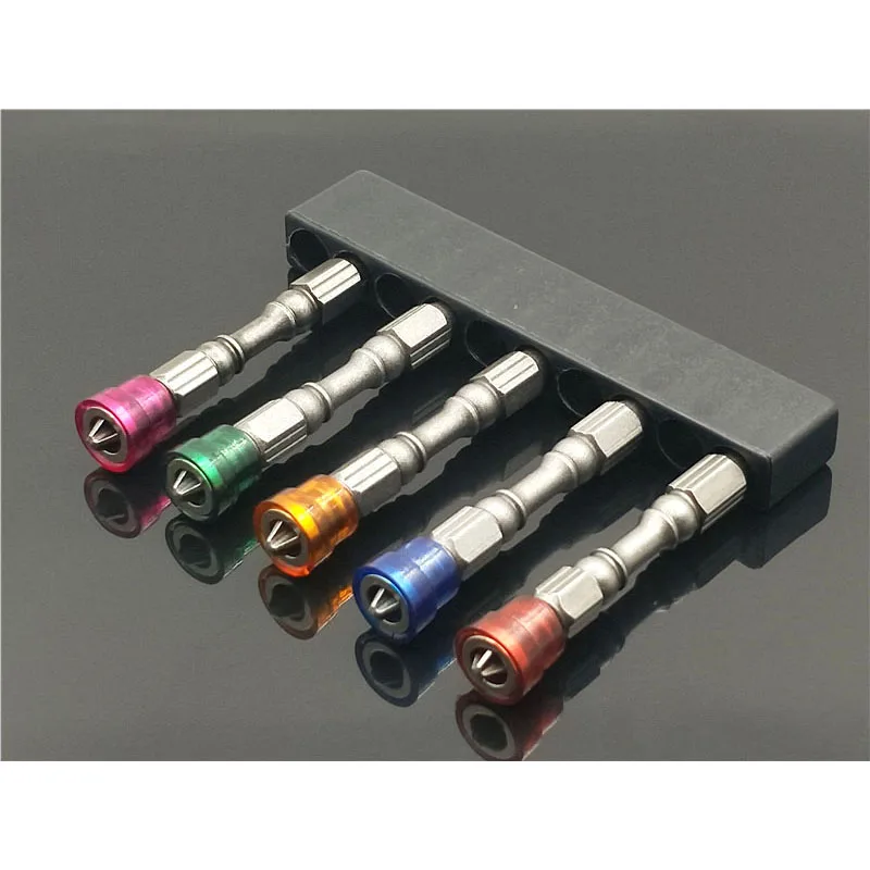 

5Pcs Set 65mm Magnetic Drill Screwdriver Bits S2 Steel Cross Head Screw Driver Screwdrivers Kit Double Headed Hand Tools Drills