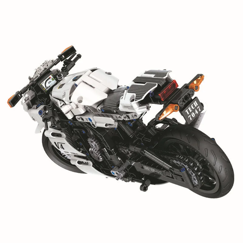 

Building Block Model Difficult Adult 3D Manual Assembling Machinery Technology Building Block Boy Motorcycle