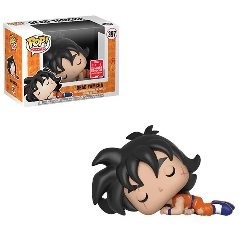 FUNKO POP Новое поступление японского аниме Dragon Ball Dead Yamcha #397 Гоку кукла Виниловая