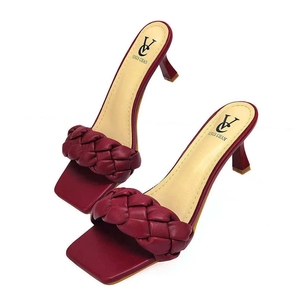 

ashionable New Coming Italian Women Shoes Matching Bag in Red Color Decorate with Rhinestone in Heels for Wedding Party
