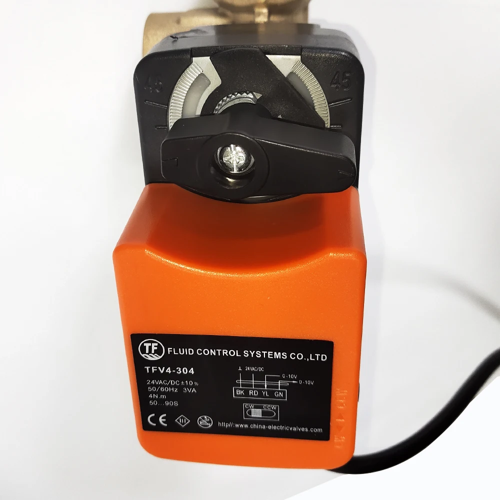 Трехходовой Т образный смешивающий клапан 1/2 дюйма пропорционный