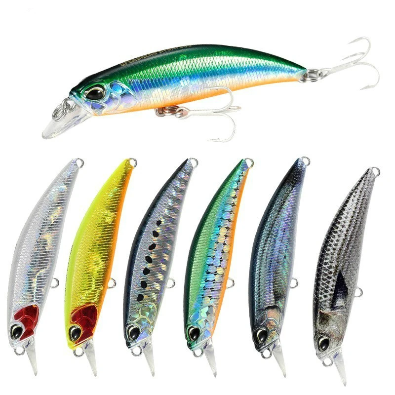 

6cm 5g mini crankbaits wobbler trout fishing lure minnow hard lures perch panfishing outdoor camping crank baits for fishing