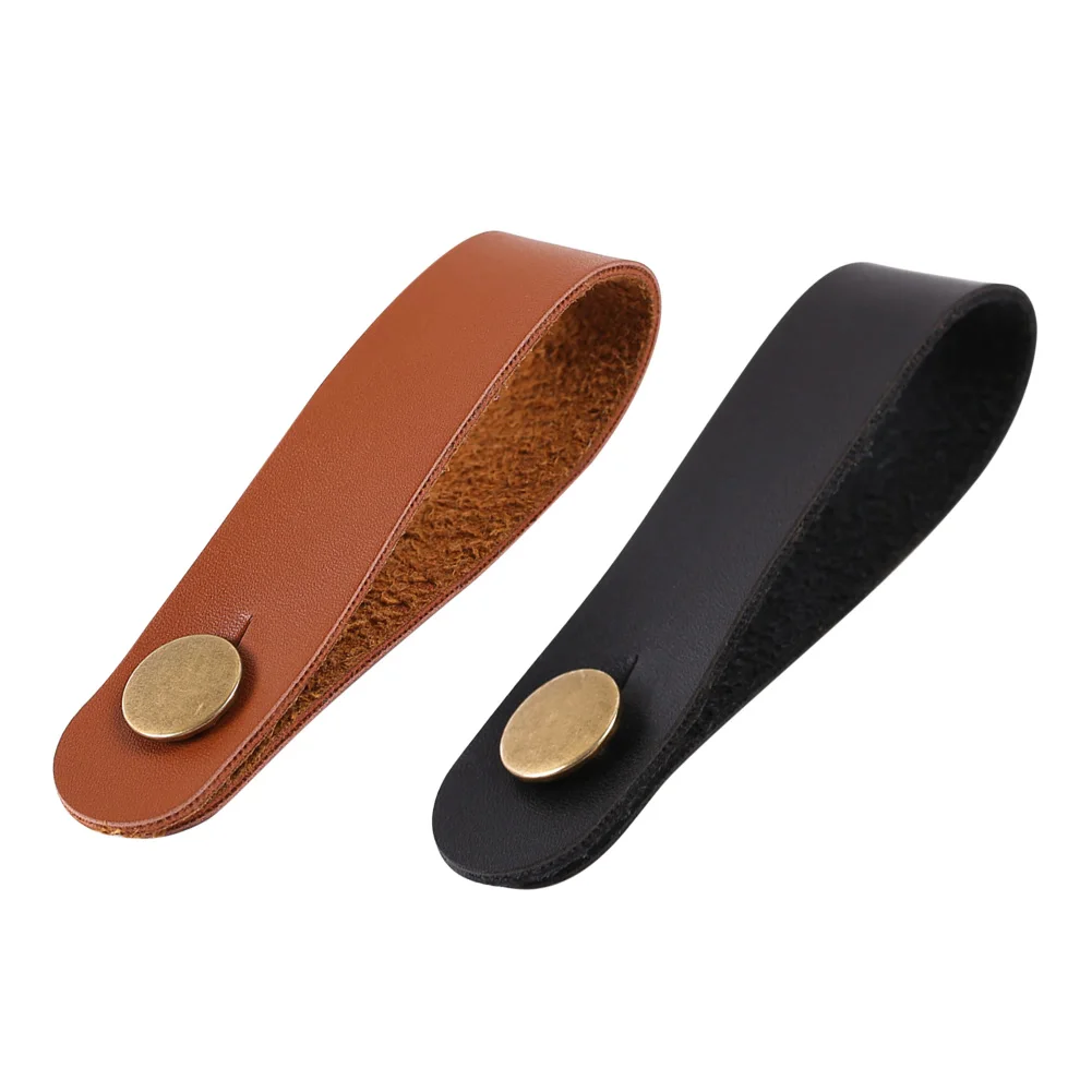 

1pc Vintage Guitar Neck Strap Holder Button Safe Lock Leather Belt for Ukulele Bass Acoustic Electric Guitar Accessories