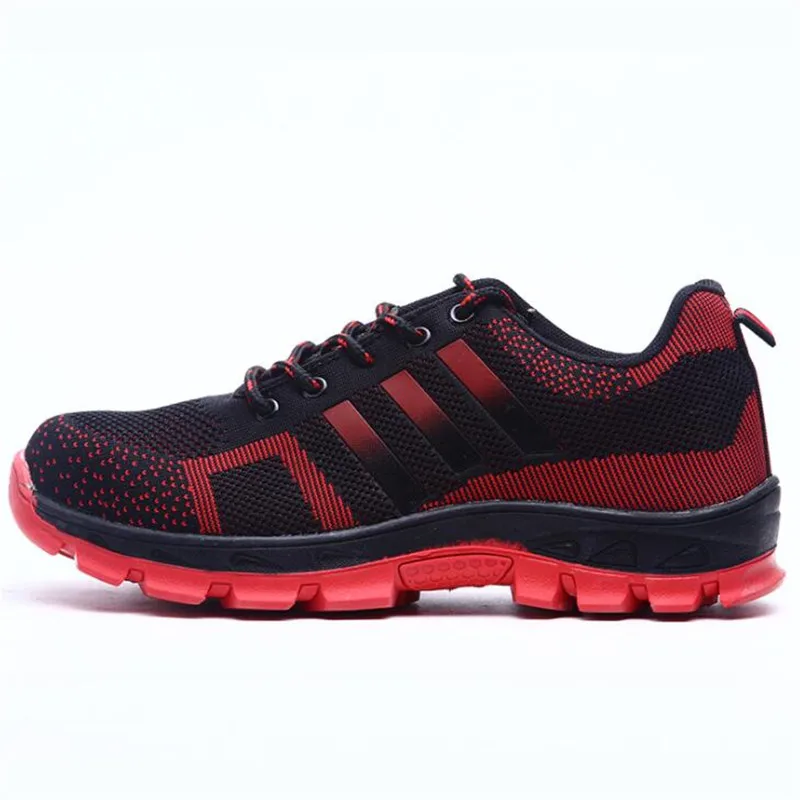 

Steel head breathable autumn winter safety protective shoes men's smash-proof puncture-proof safety work shoes winter boots mens
