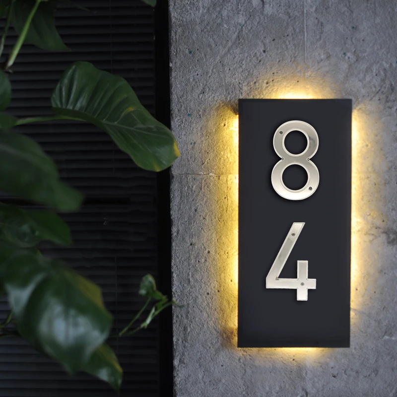 152mm Very Big House Number Door Address Number Zinc Alloy S