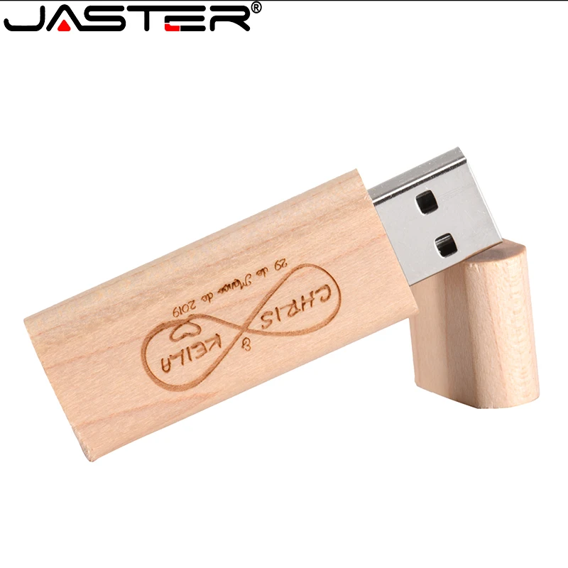 Usb флешка JASTER деревянная 8 Гб|USB флэш-накопители| |