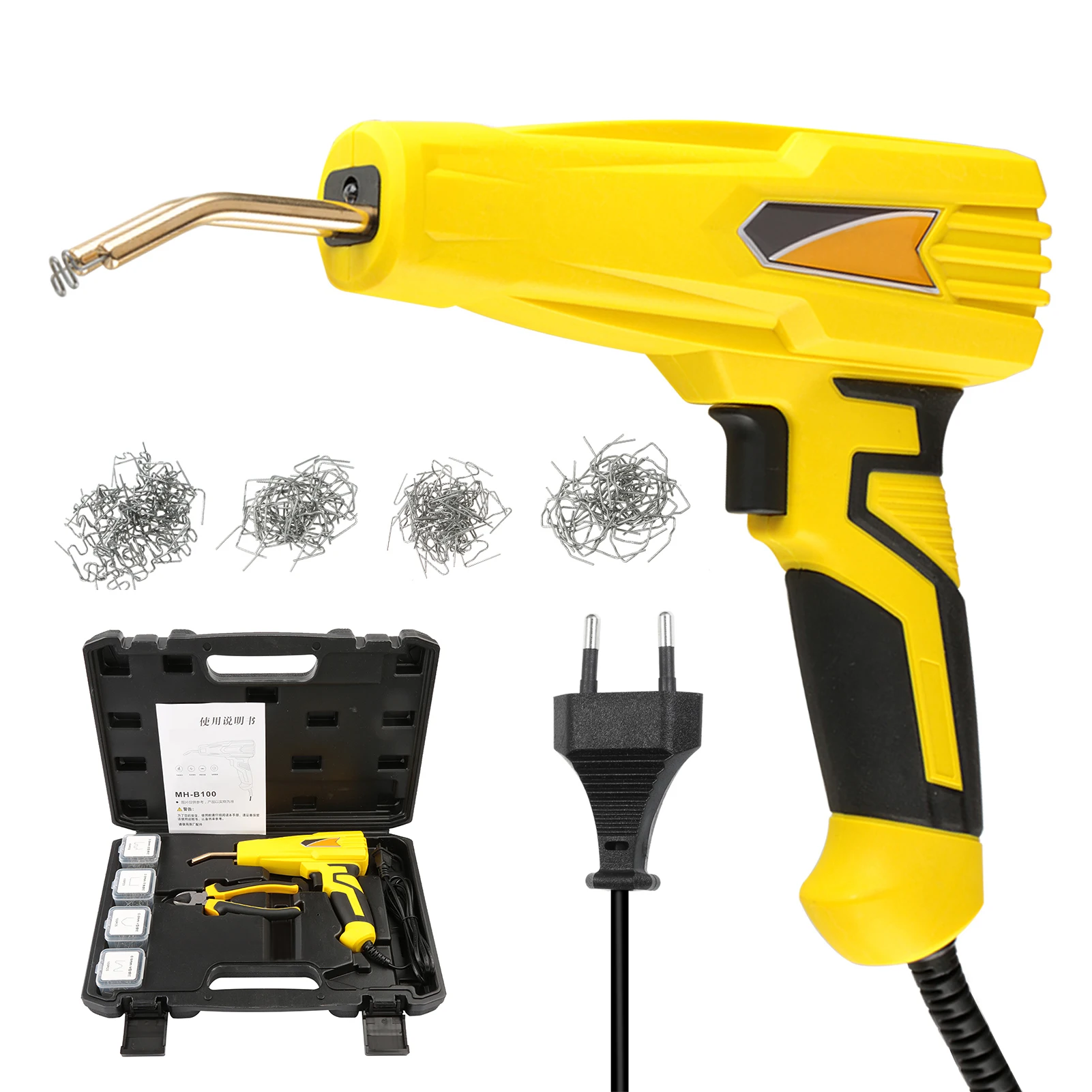 100 Вт горячий степлер для ремонта автомобильного бампера сварочный инструмент