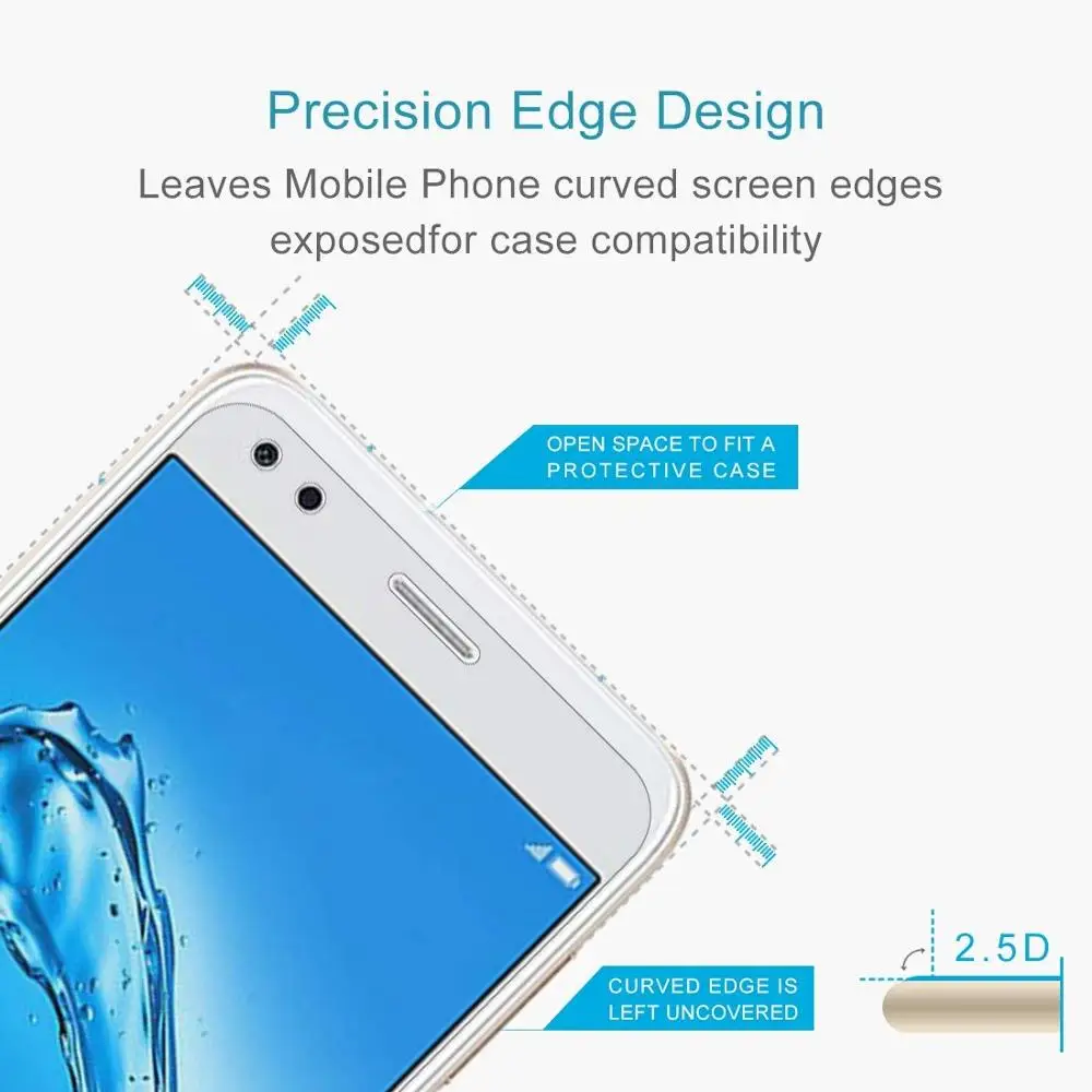 Защита экрана для HuaWei Y6 Pro 2017 защитное закаленное стекло Enjoy 7 P9 Lite Mini Защитная