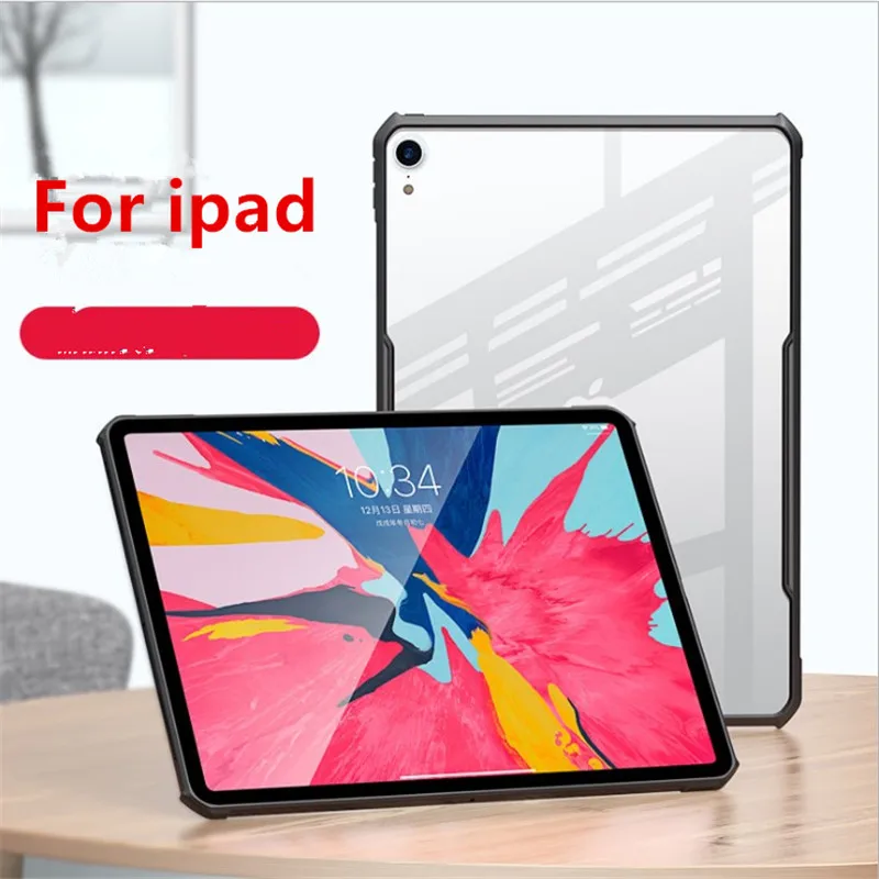 

Защитный чехол для планшета iPad Pro 11 12,9 Air4 Air3 10,2 10,5 10,9 дюйма Mini 4 5, прозрачный противоударный чехол с подушкой безопасности
