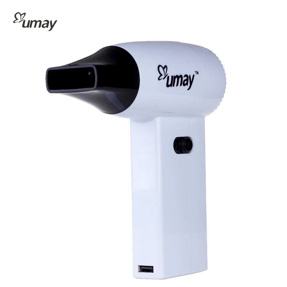 Infant Cordless Hair Dryer Portable Wireless Blow Dryer Powered by Lithium Battery Detachable with USB Output Port for Painting
