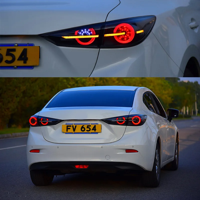 Светодиодный задний фонарь светильник для Mazda 3 / Axela 2014 2016 2017 2018 левой и правой