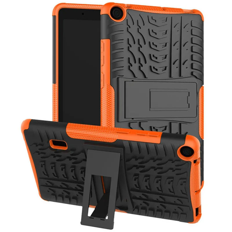 

Hybrid Armor Kickstand Silicon Tablet Cover For Huawei MediaPad T3 7 BG2-W09 Case 7.0 inch WiFi Version Stand Funda + GiftFilm