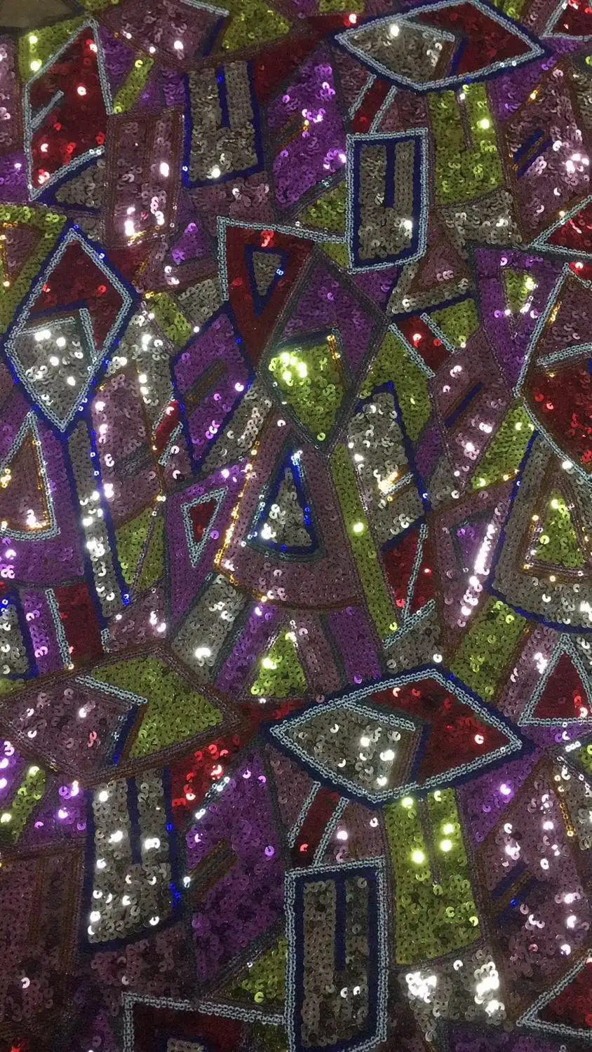 

Кружевная ткань с блестками 2020, нигерийские кружева с блестками, ткань высокого качества, французская Тюлевая кружевная ткань для женского ...