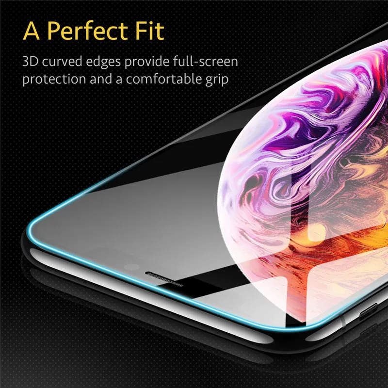 2 пары в упаковке 1 защитный Стекло для iPhone 11 Pro Камера Экран протектор пленочная