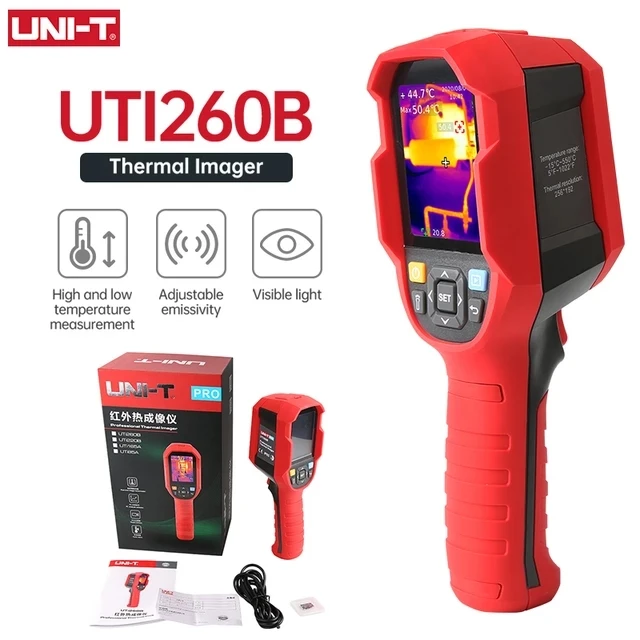 UNI T UTi85A UTi260B инфракрасный Термальность Imager 15 ~ 550 °C промышленный изображений