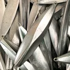 Ufishing 20 шт.лот, Неокрашенная приманка для ловли на крючок, 2020, медленно Тонущая джиг-приманка, 40 г 60 г, металлический корпус приманки