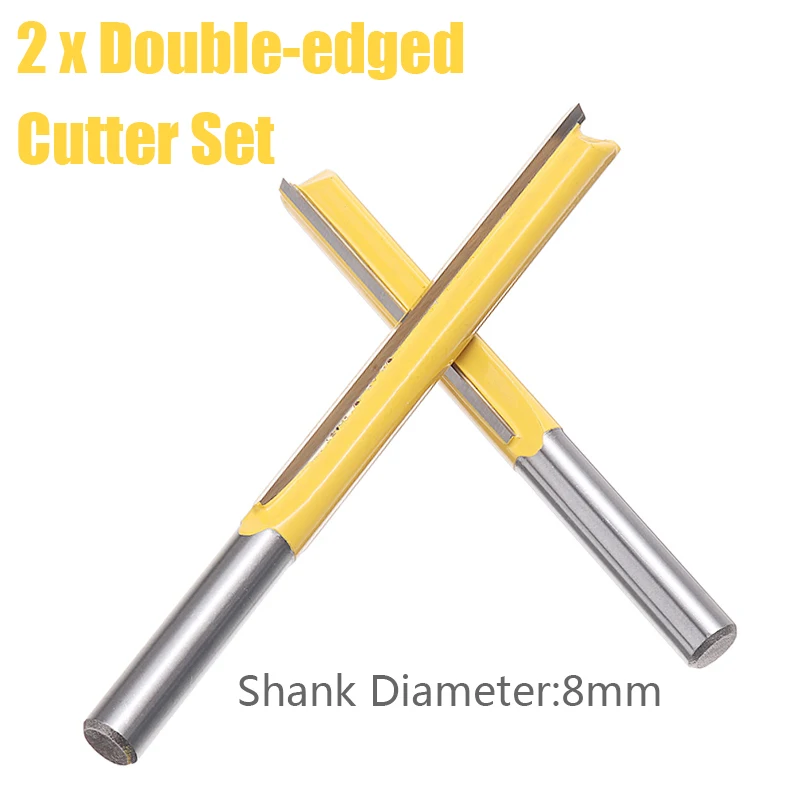 

2 шт., концевые фрезы 8 мм