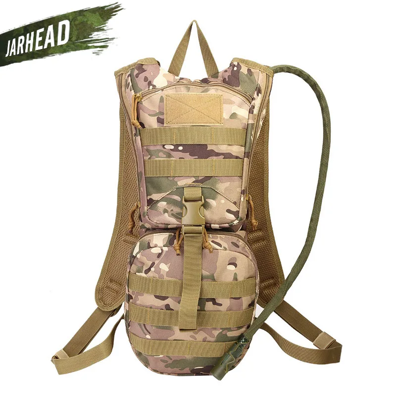 Уличный тактический рюкзак для воды спортивный верховой езды верблюжьего цвета