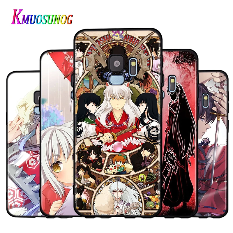 Силиконовый чехол Inuyasha Anime Black hair для Samsung Galaxy A9 A8 A7 A6 A6S A8S Plus A5 A3 Star 2018 2017 2016 телефона
