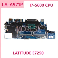 la a971p i7 5600 cpu mainboard for dell latitude e7250 laptop motherboard cn 0tphc4 tphc4 100 test ok