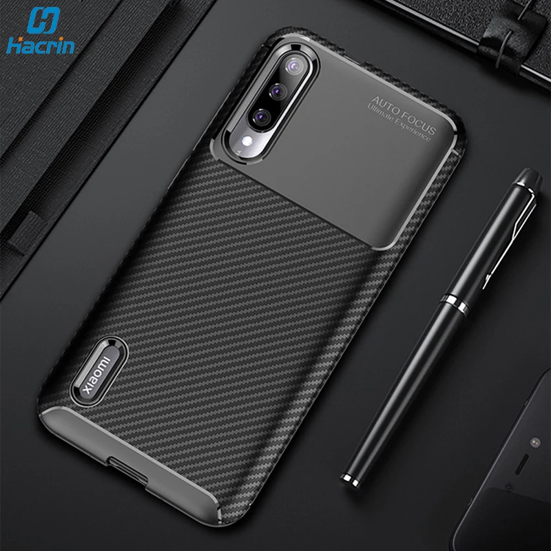 Чехол для телефона Xiaomi mi 9 lite чехол из углеродного волокна противоударный мягкий