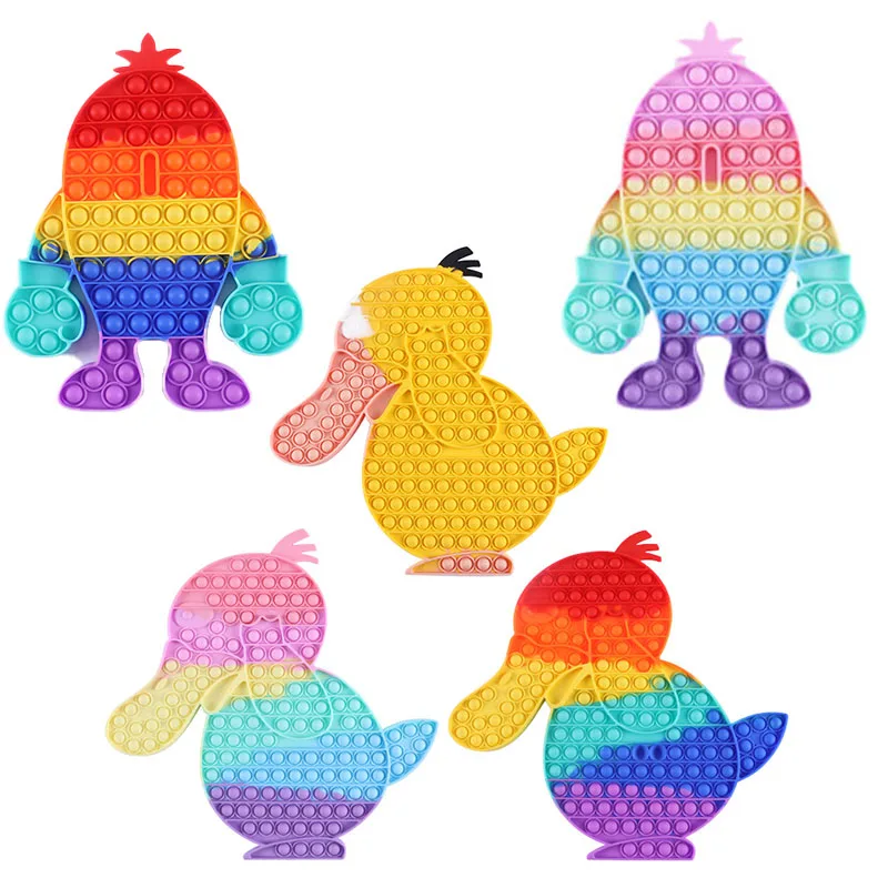 

Популярный товар, большая покромоновая утка, кактус, пузырьки, антистресс для детей, популярные игрушки, игрушки для снятия стресса с аутизм...