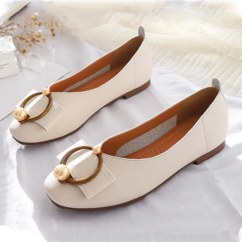 Весенняя обувь 2020 года Женская на плоской подошве Модные дизайнерские