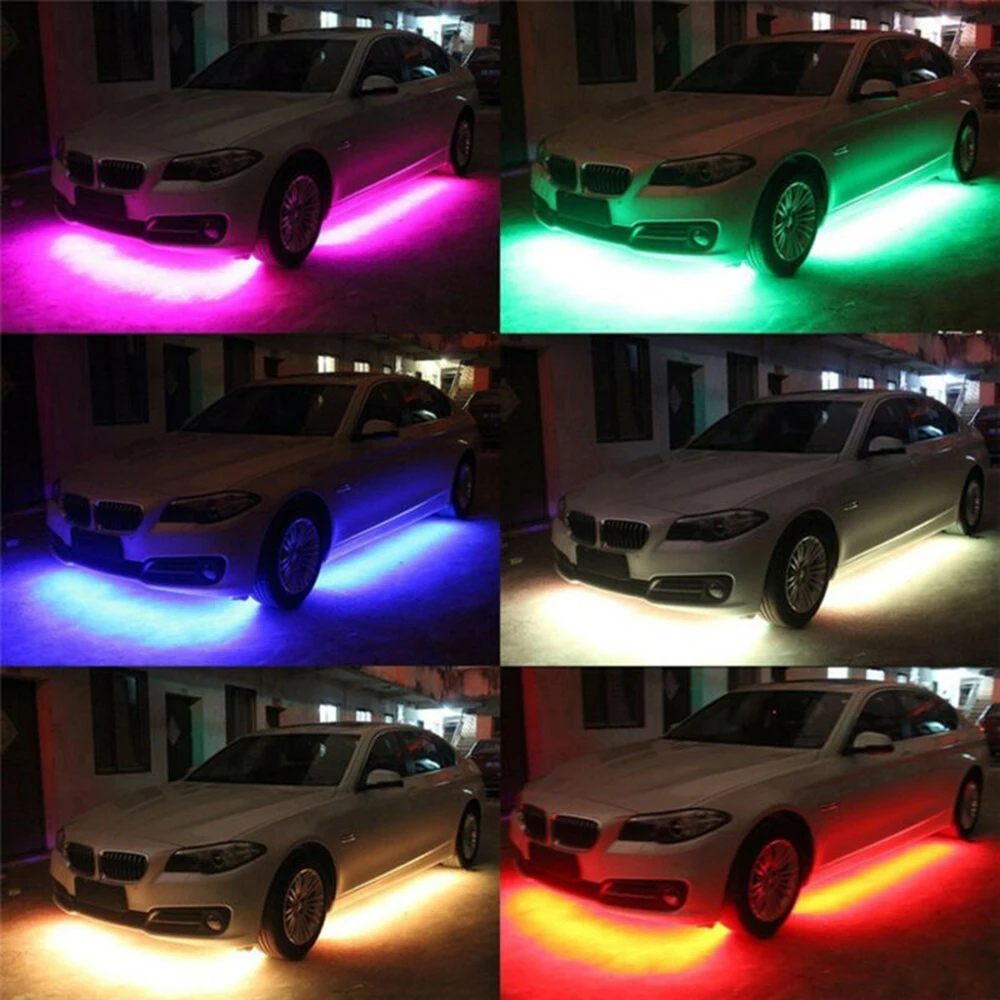 

Underglow LED Strip Underbody Glow System 5050 RGB Tube Decoration Waterproof Flexible
