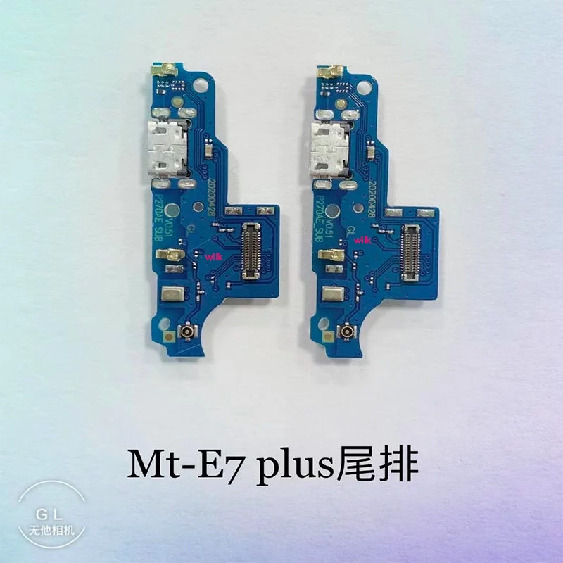 Новинка для Motorola Moto E7 Plus USB зарядная док-станция с разъемом микрофона гибкий