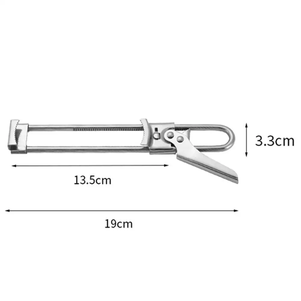 

Multifunctional Steel Can Opener Home Kitchen Can Open Effortless Opener With Turn Knob Household Kitchen Dropshipping