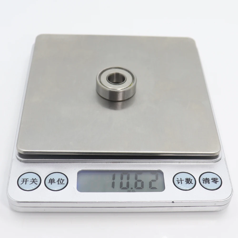 Подшипник 608/9ZZ 9*22*7 мм (4 шт.) ABEC 1 миниатюрный 608 9 ZZ 609X1 шарикоподшипник 608/9