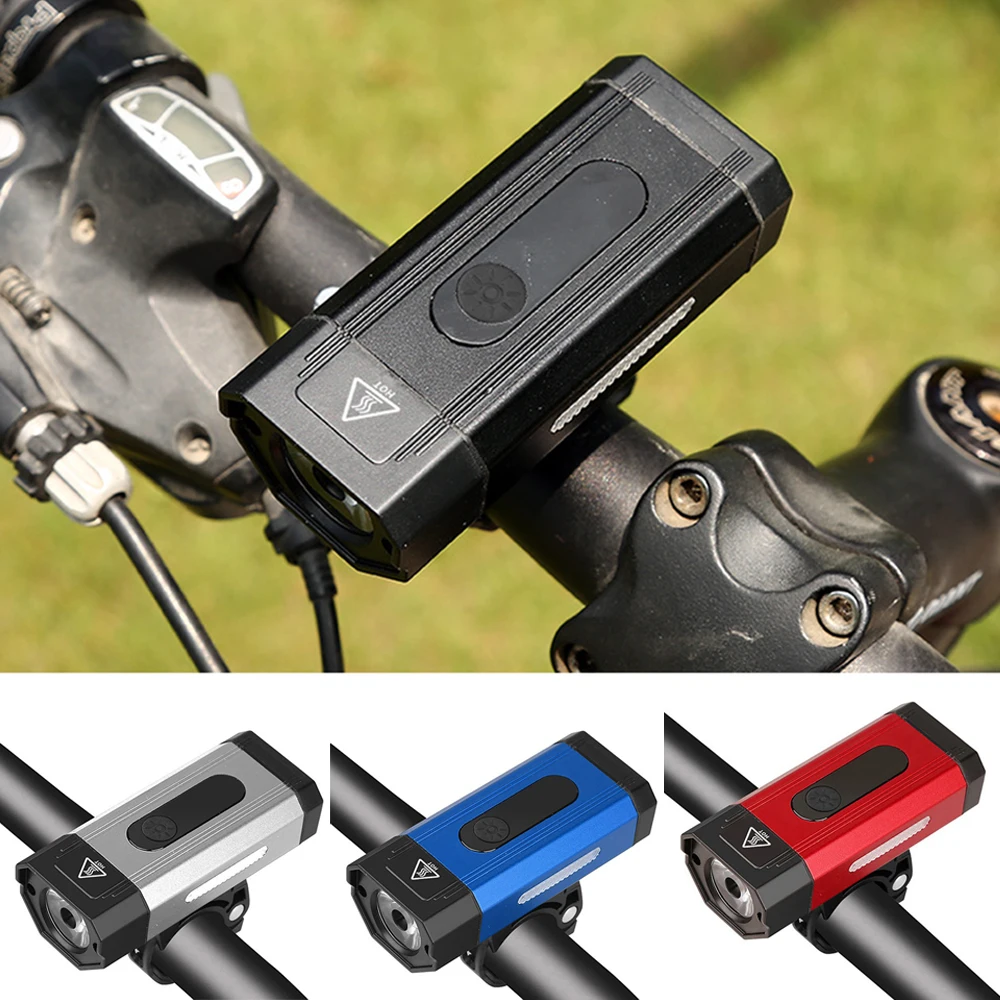 1 шт. перезаряжаемый горный велосипед USB очень яркий фонарь 800 люмен фонари