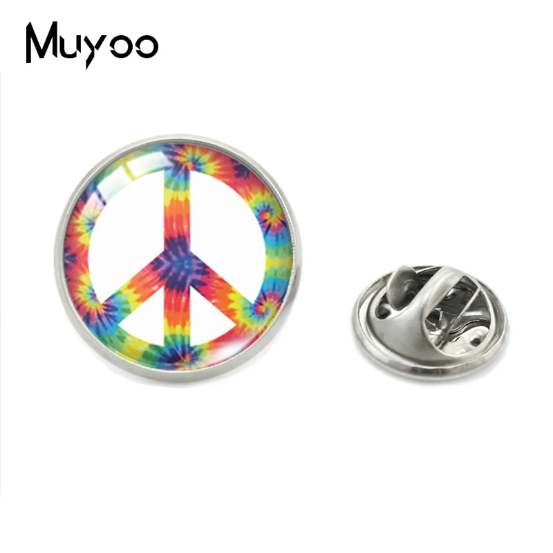 Булавки для одежды в стиле хиппи стеклянные с кабошоном | Украшения и аксессуары