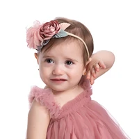princess baby girls dress and flower headband infant and kids tutu dress lace ballerina tulle flower girls birthday dresses